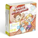 Jeu volcan en éruption