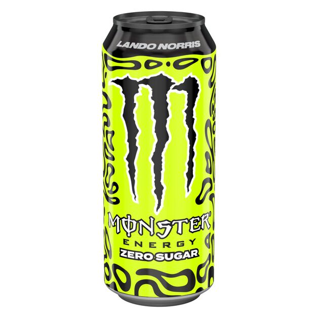 Boisson énergisante Monster Energy Lando Norris sans sucres canette 50cl