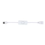 Interrupteur USB blanc L25cm