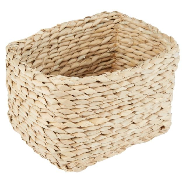 Pani&egrave;re carr&eacute;e imitation osier naturel