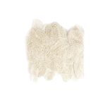 Chemin de table doré design fleurs ajourées 25x180cm