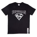 T-shirt Superman coton noir