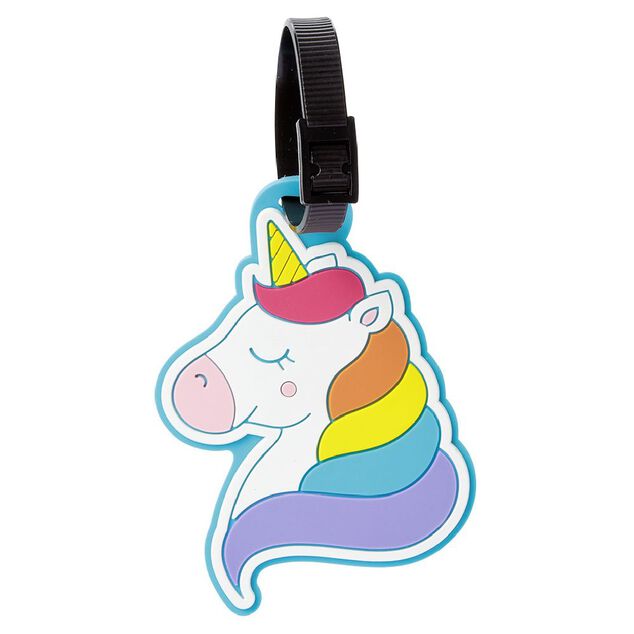 Étiquette de bagage fantaisie (plusieurs modèles)