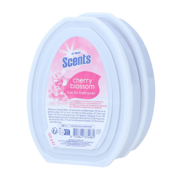 D&eacute;sodorisant gel senteur fleurs de cerisier 150g x2