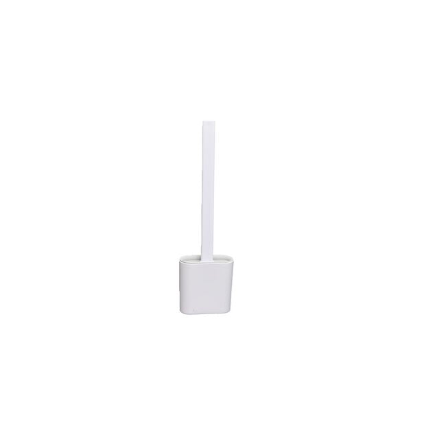 Brosse WC en silicone avec support