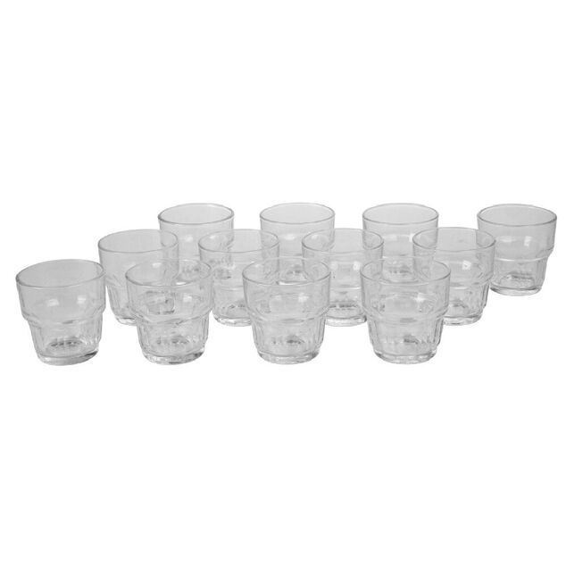 Verre Duralex x12 verre transparent 16 cl &Oslash;7 cm