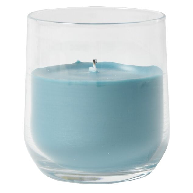 Bougie au parfum de grasse dans verre senteur for&ecirc;t enchant&eacute;e