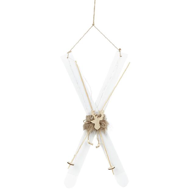 Ski en bois &agrave; suspendre, 2 mod&egrave;les