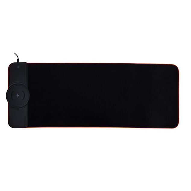 Tapis de souris lumineux avec chargeur induction 80x30cm
