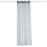 Voilage polyester 140x240cm bleu