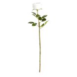 Fleur artificielle pivoine blanche H70cm