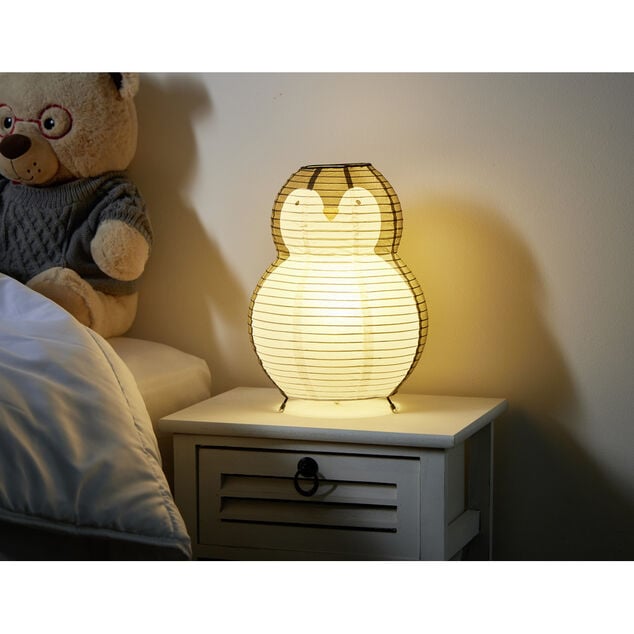 Lanterne en papier &agrave; poser design enfantin &Oslash;22xH30cm (3 mod&egrave;les)