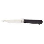 Couteau office inox noir