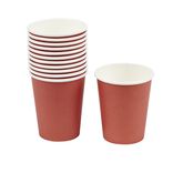 Gobelet en carton orange 25cl x12