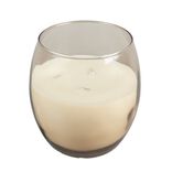 Bougie parfum&eacute;e dans verre senteur cachemire 36H