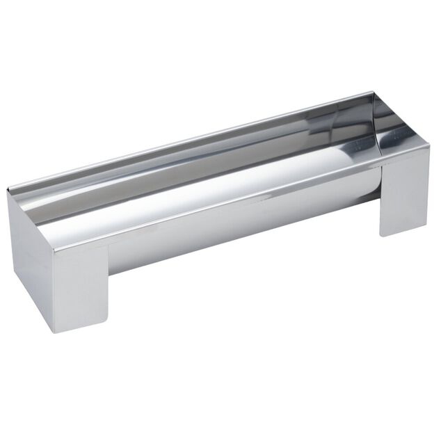 Moule &agrave; b&ucirc;che en inox d&eacute;tachable L30X9XH7 cm