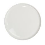 Assiette plate ronde porcelaine blanc Nordic &Oslash;28cm