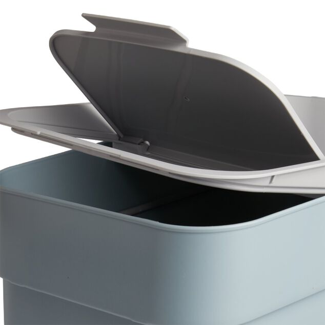 Poubelle de tri bleue 30L