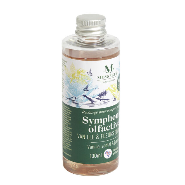 Parfum d'ambiance et linge brume de îles vanille santal jasmin Mességué 200ml