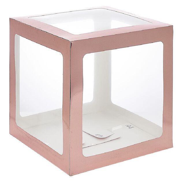 Cube &agrave; ballons 30x30x30cm