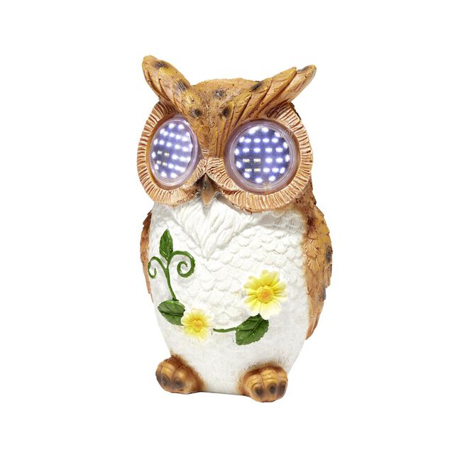 Animal solaire LED anim&eacute; &agrave; poser en polyr&eacute;sine 10,5x9,5xH15cm (3 mod&egrave;les)