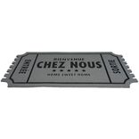Paillasson antid&eacute;rapant design Bienvenue Chez Nous