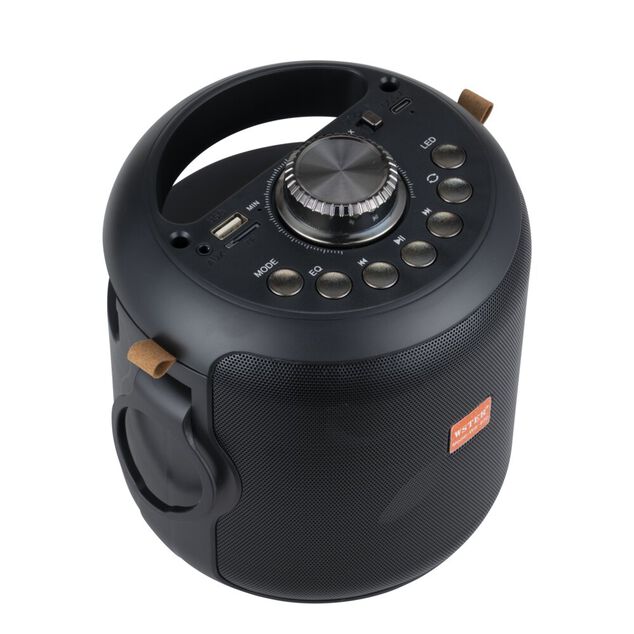 Enceinte karaok&eacute; bluetooth avec micro x2 lumineuse Homday H149cm 15W