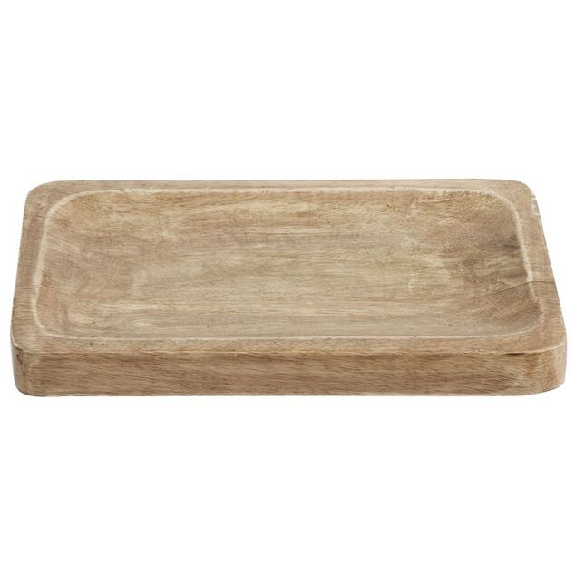 Planche &agrave; d&eacute;couper rectangulaire bois marron