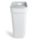 Poubelle de tri blanche 30L