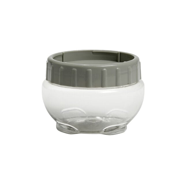 Bo&icirc;te de conservation transparente avec couvercle &agrave; visser 430ml
