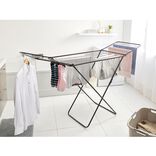 &Eacute;tendoir &agrave; linge pliable s&eacute;choir horizontal 18m