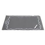 Tableau autocollant noir 30x45cm avec 1 craie