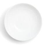 Assiette &agrave; soupe Madrid gr&egrave;s blanc &Oslash;20cm