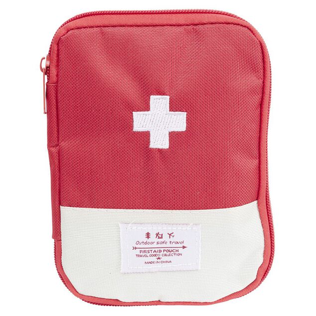 Trousse m&eacute;dicale rouge