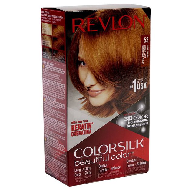Coloration cheveux  Auburn classique Keratine 53 Revlon