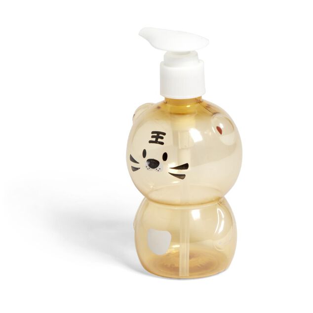 Distributeur de savon animal 300ml jaune (2 modèles)