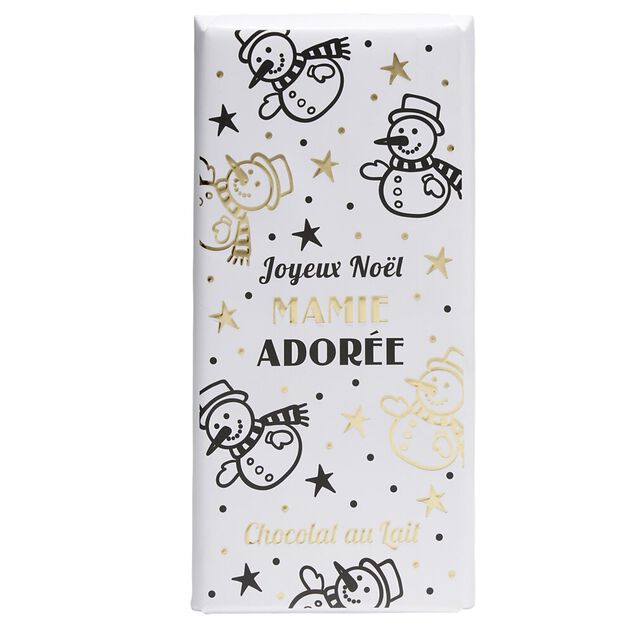 Chocolat de Noël au lait 90g (plusieurs modèles)
