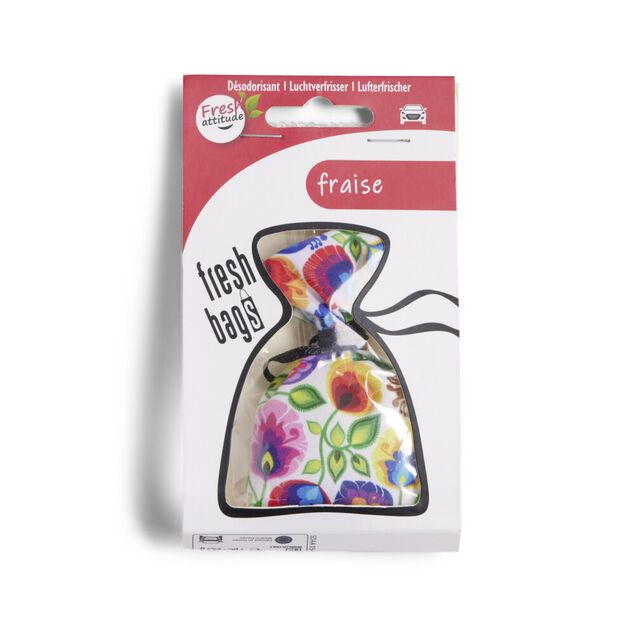Pochette fra&icirc;cheur pour voiture Fresh bags senteur fraise
