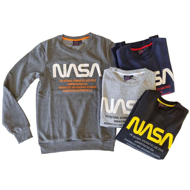 Sweat ras de cou Nasa homme