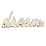 Mot &agrave; poser Dream en bois L29,5xH11cm