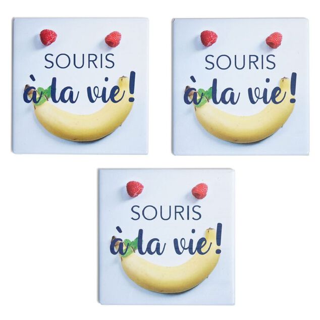 Magnet citation 5x5cm - 3 mod&egrave;les