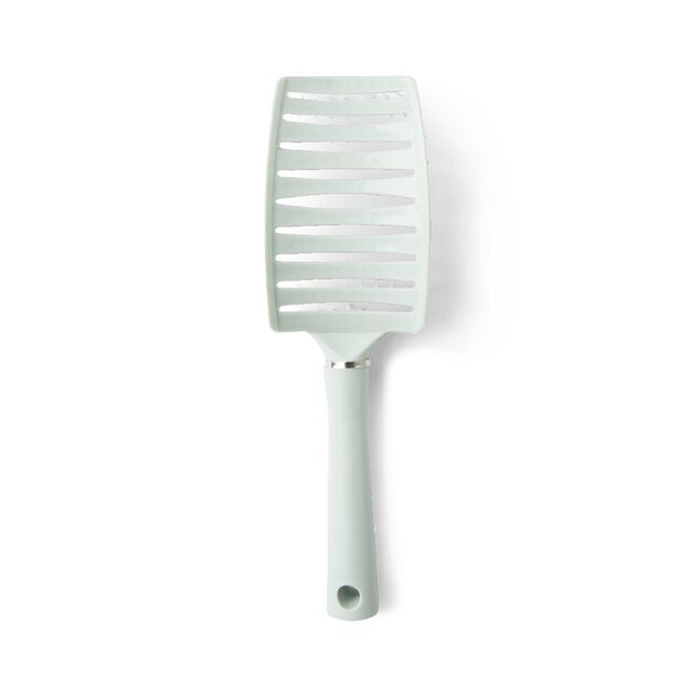 Brosse &agrave; cheveux en plastique 3 coloris