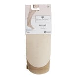 Lot de 3 paires de mi-bas chair femme polyamide et tulle voile 20D