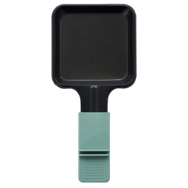 Machine &agrave; raclette Duo connectable verte 2 po&ecirc;lons 450W