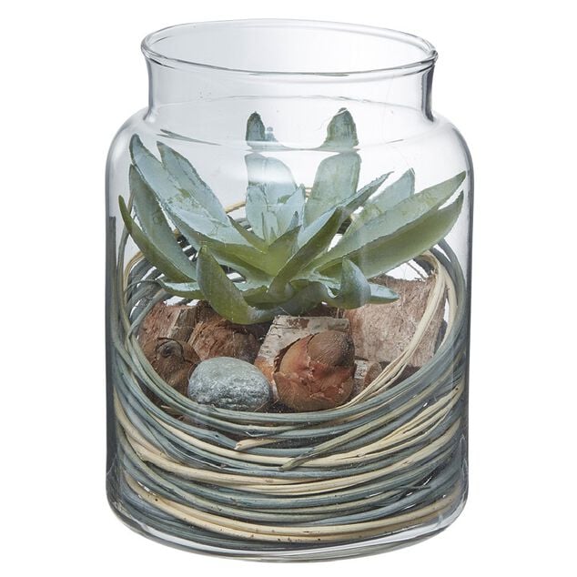 Plante artificielle en pot