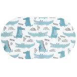 Fond de baignoire pvc transparent design animaux de la mer
