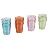 Verre shooter color&eacute; x20