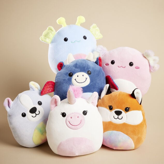 Peluche Squishmallow animaux (6 mod&egrave;les)
