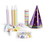 Kit cotillons pour 5 personnes multicolore