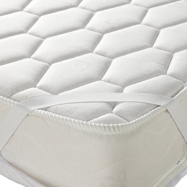 Prot&egrave;ge matelas 1 personne &eacute;ponge imperm&eacute;able anti-acariens 90x190cm
